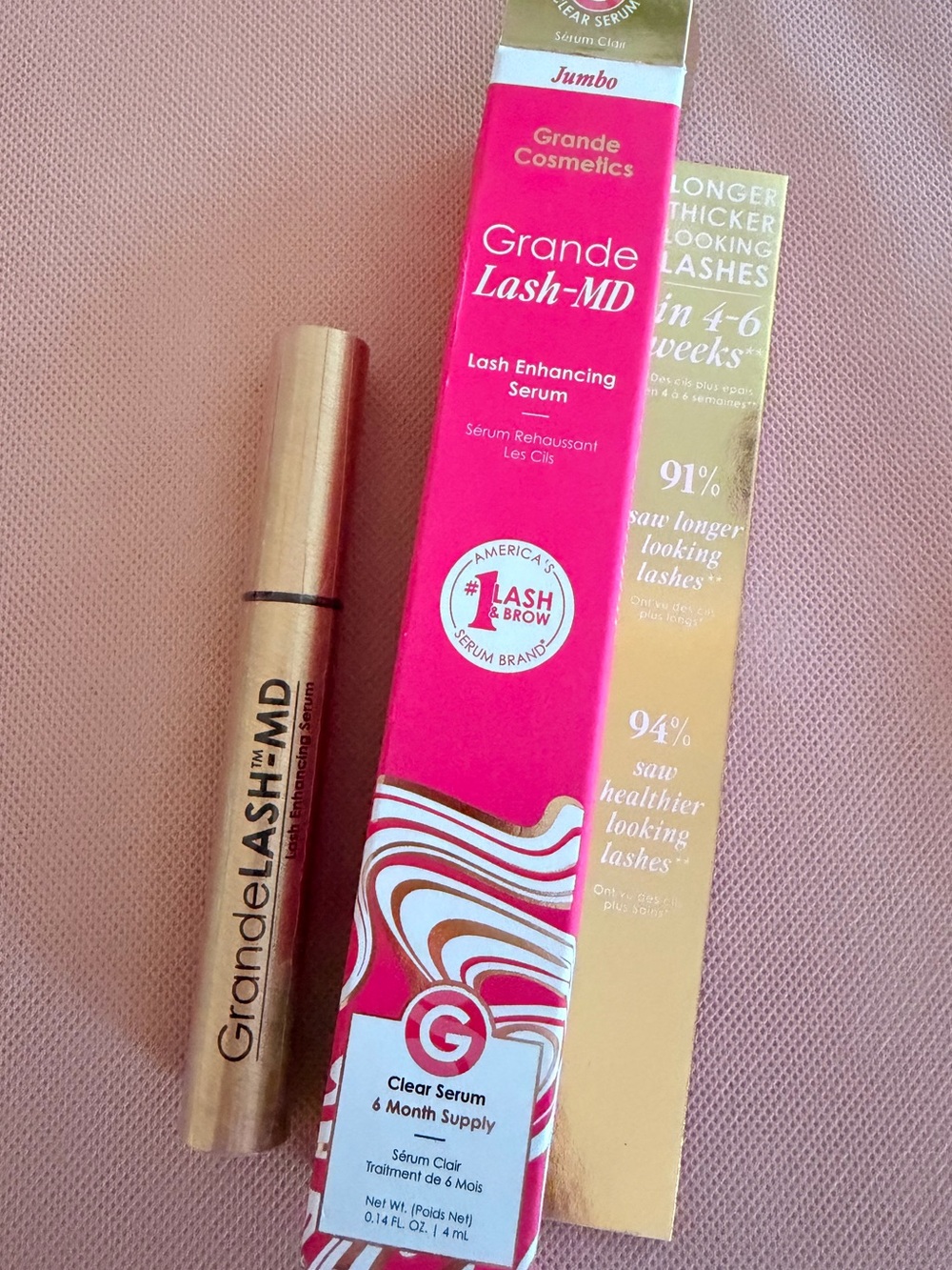GrandeLash-MD Lash Enhancing Serum 6 month supply (4ml) BNIB